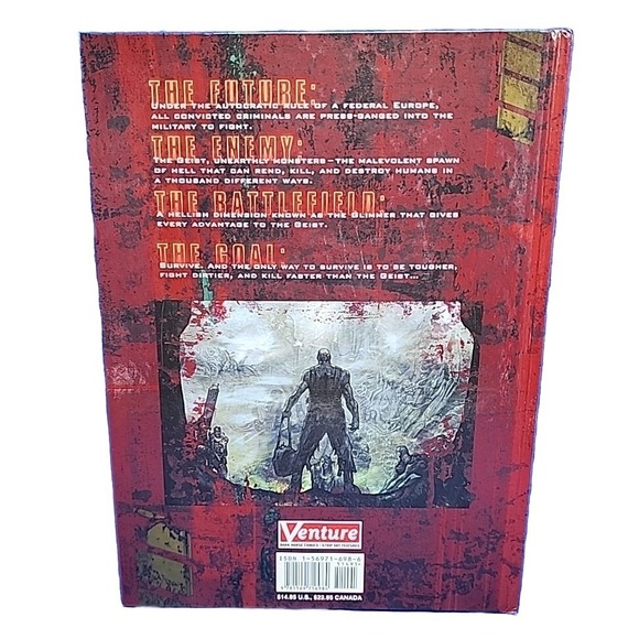 2002 GLIMMER RATS By Gordon Rennie  Hardcover graphic novel VGC Venture‎ Comics - Picture 2 of 2